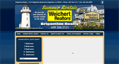 Desktop Screenshot of brigantinesummerrental.com